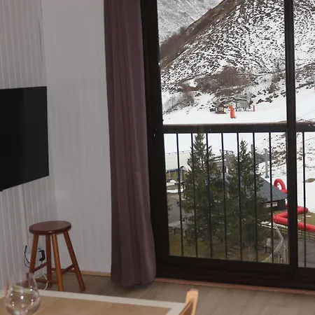 アパート Peyragudes Les Agudes Gouaux-de-Larboust